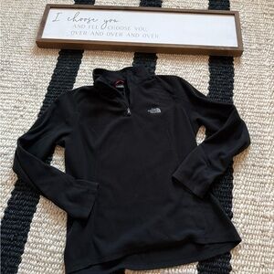 THE NORTH FACE Glacier 1/4 Zip Pullover Sweater Lightweight Quick Dry Women's M